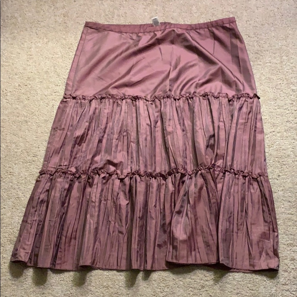 Fun iridescent skirt